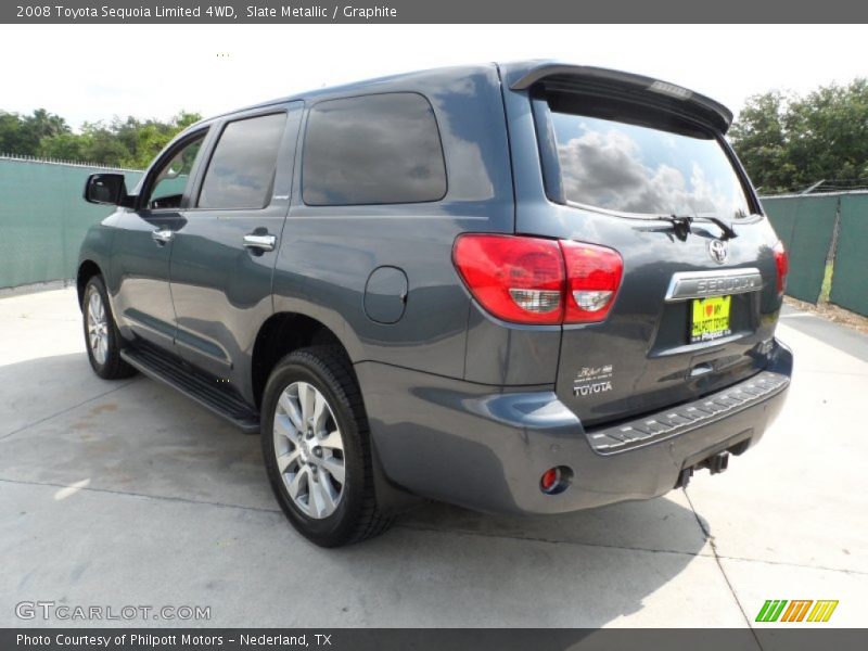 Slate Metallic / Graphite 2008 Toyota Sequoia Limited 4WD