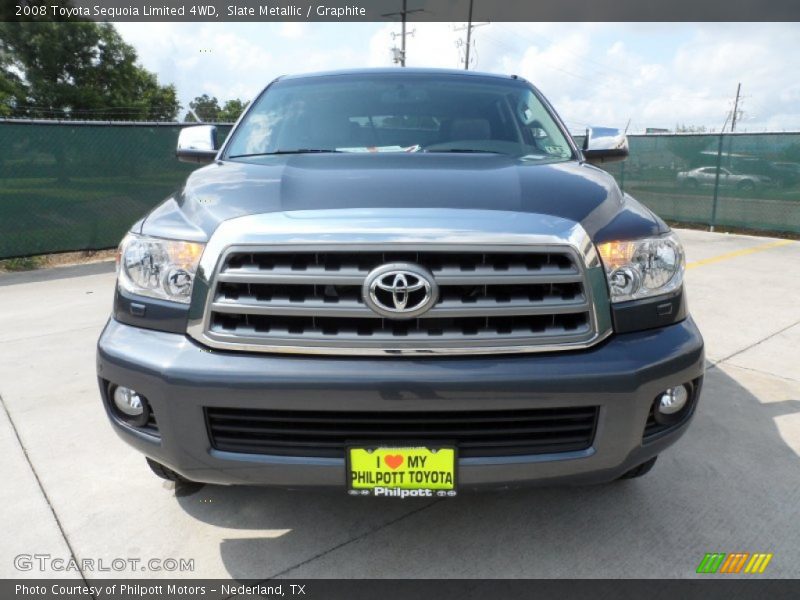 Slate Metallic / Graphite 2008 Toyota Sequoia Limited 4WD