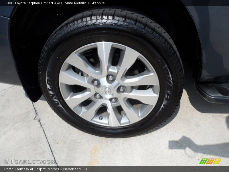 Slate Metallic / Graphite 2008 Toyota Sequoia Limited 4WD
