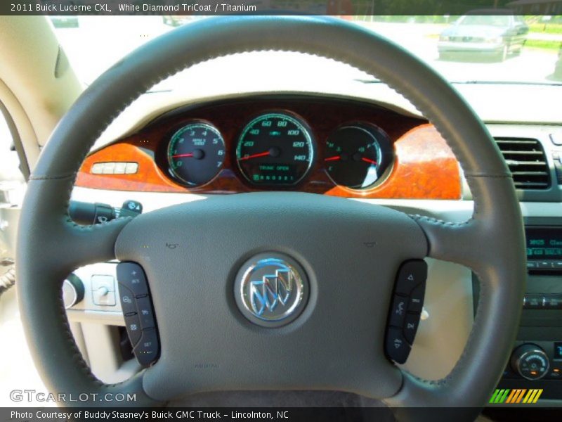 White Diamond TriCoat / Titanium 2011 Buick Lucerne CXL