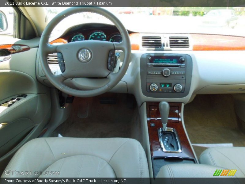 White Diamond TriCoat / Titanium 2011 Buick Lucerne CXL