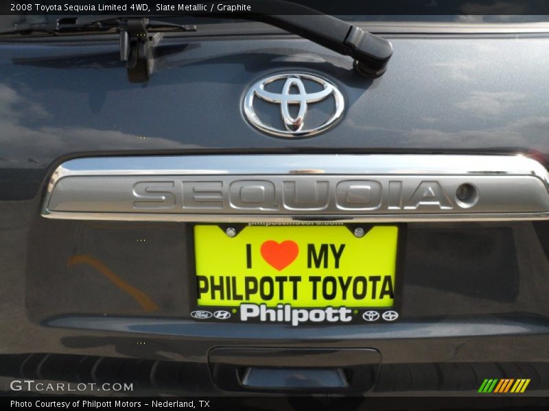 Slate Metallic / Graphite 2008 Toyota Sequoia Limited 4WD