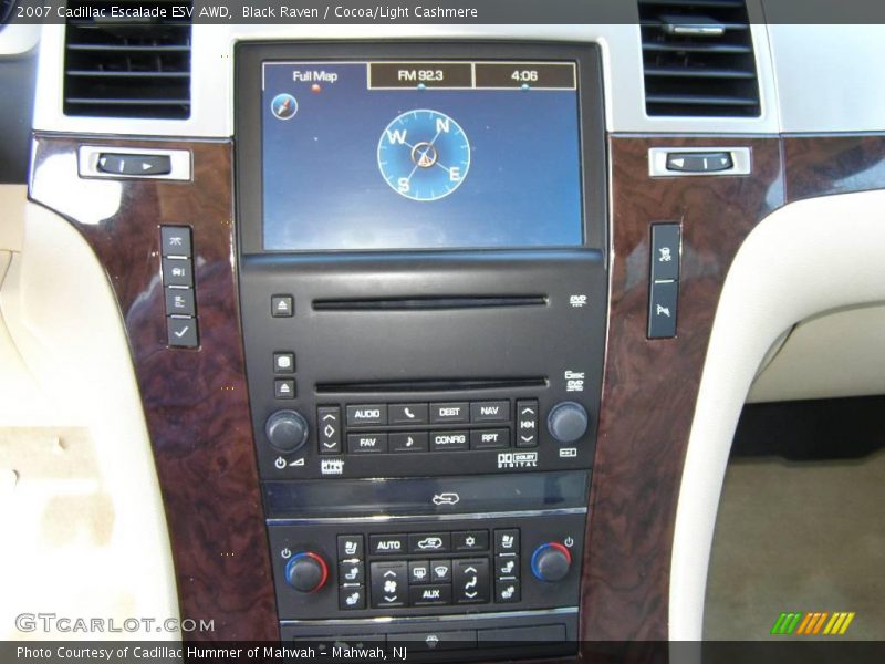 Black Raven / Cocoa/Light Cashmere 2007 Cadillac Escalade ESV AWD
