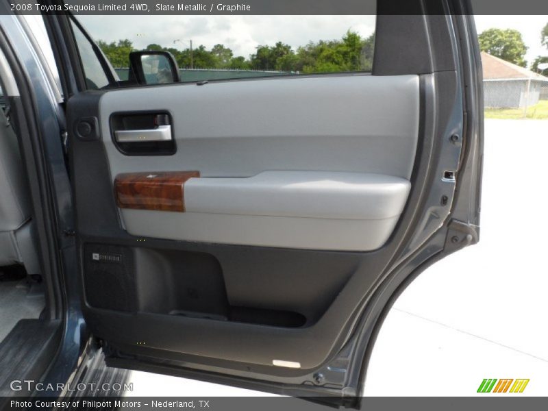 Slate Metallic / Graphite 2008 Toyota Sequoia Limited 4WD