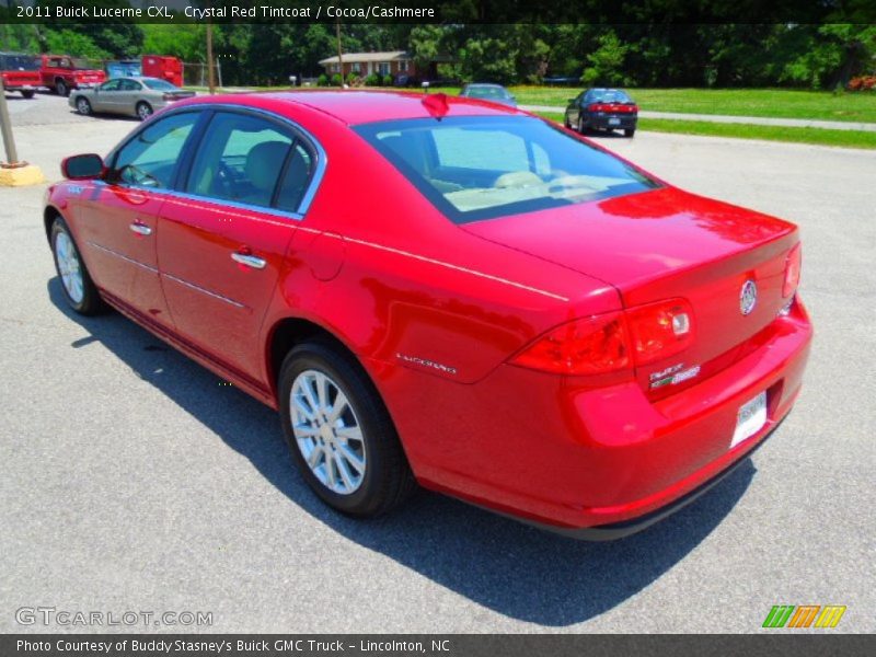 Crystal Red Tintcoat / Cocoa/Cashmere 2011 Buick Lucerne CXL