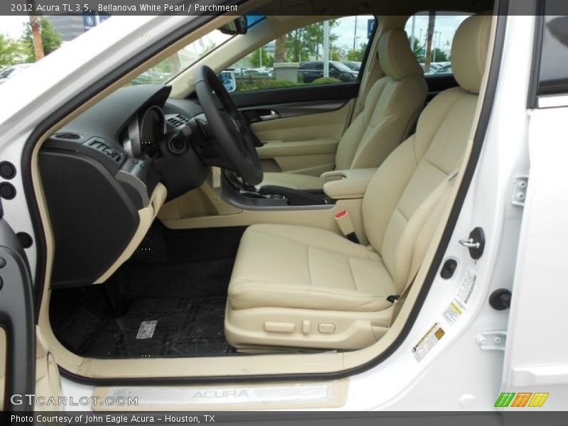 Bellanova White Pearl / Parchment 2012 Acura TL 3.5