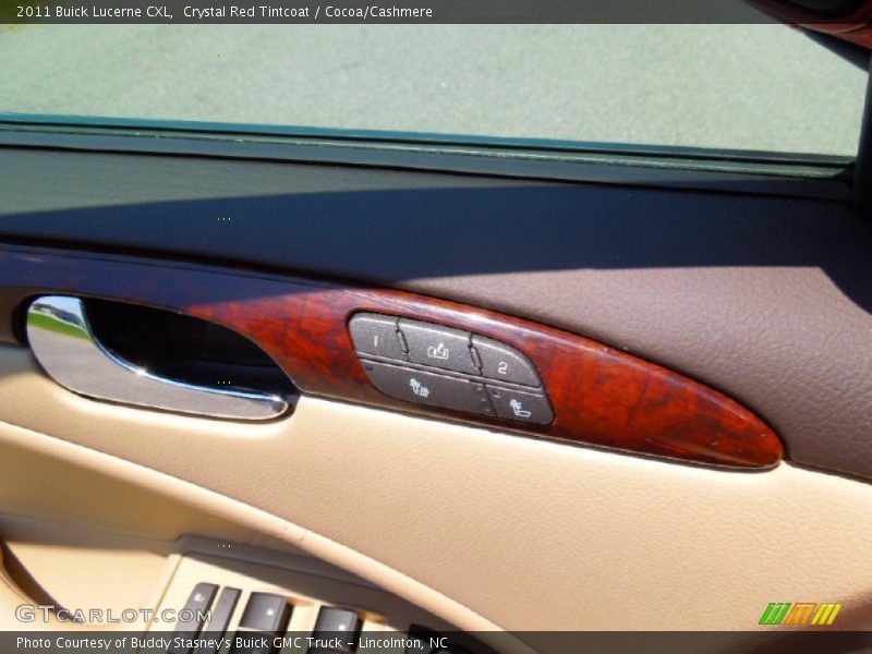 Crystal Red Tintcoat / Cocoa/Cashmere 2011 Buick Lucerne CXL