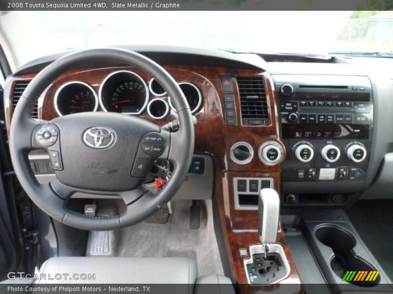 Slate Metallic / Graphite 2008 Toyota Sequoia Limited 4WD