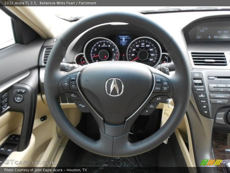 Bellanova White Pearl / Parchment 2012 Acura TL 3.5