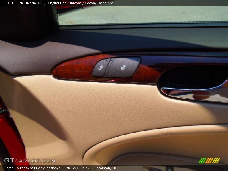 Crystal Red Tintcoat / Cocoa/Cashmere 2011 Buick Lucerne CXL