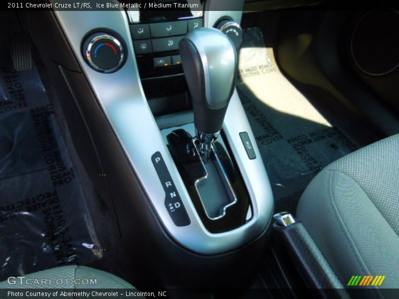 Ice Blue Metallic / Medium Titanium 2011 Chevrolet Cruze LT/RS