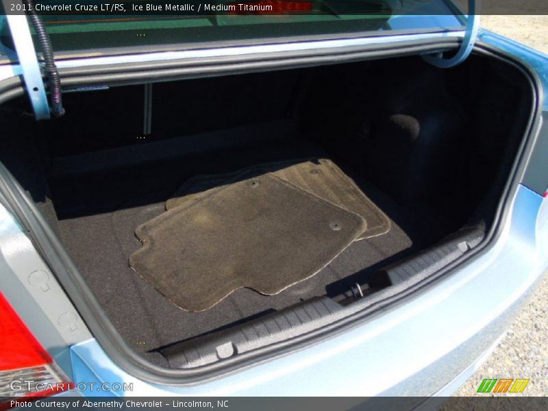 Ice Blue Metallic / Medium Titanium 2011 Chevrolet Cruze LT/RS
