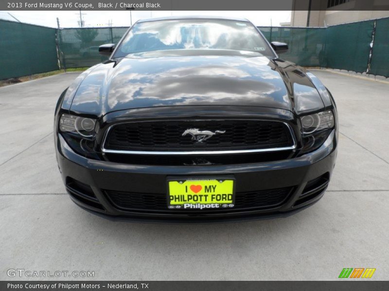 Black / Charcoal Black 2013 Ford Mustang V6 Coupe