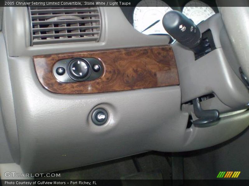 Stone White / Light Taupe 2005 Chrysler Sebring Limited Convertible