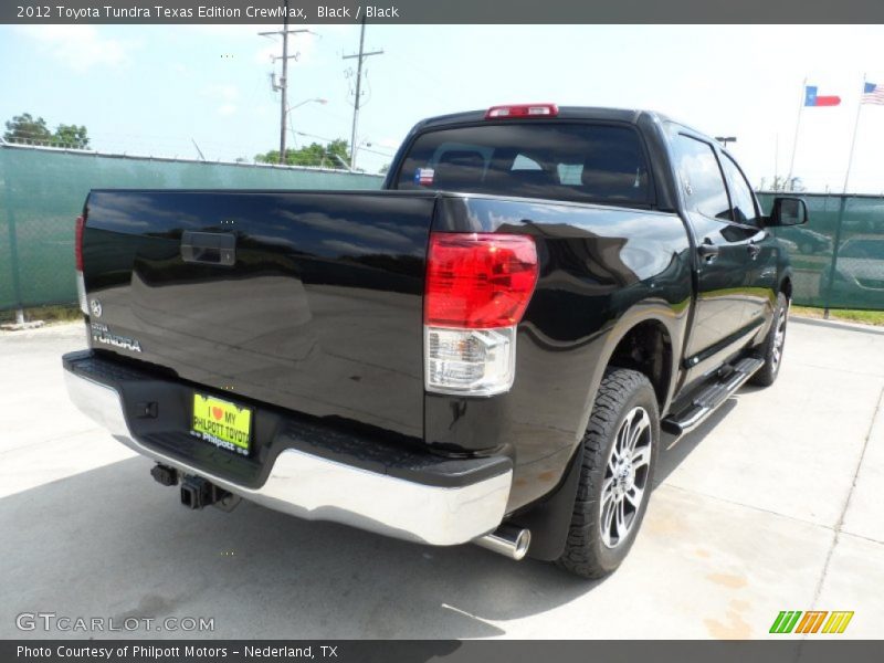 Black / Black 2012 Toyota Tundra Texas Edition CrewMax