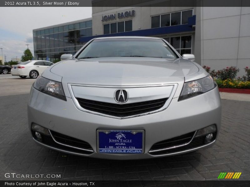 Silver Moon / Ebony 2012 Acura TL 3.5