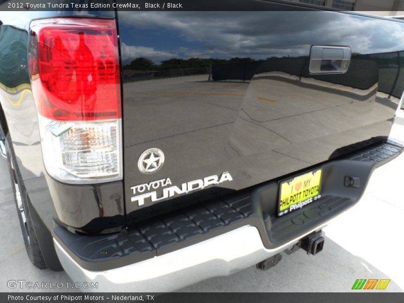 Black / Black 2012 Toyota Tundra Texas Edition CrewMax