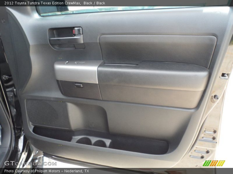 Black / Black 2012 Toyota Tundra Texas Edition CrewMax