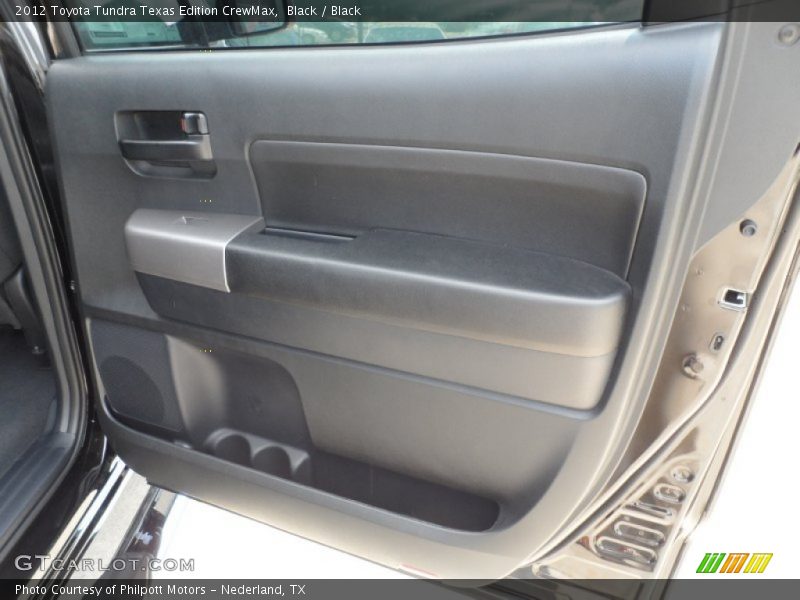 Black / Black 2012 Toyota Tundra Texas Edition CrewMax