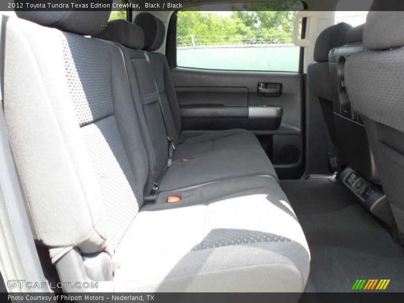 Black / Black 2012 Toyota Tundra Texas Edition CrewMax