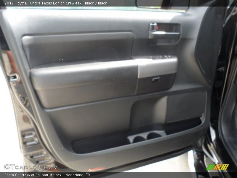 Black / Black 2012 Toyota Tundra Texas Edition CrewMax
