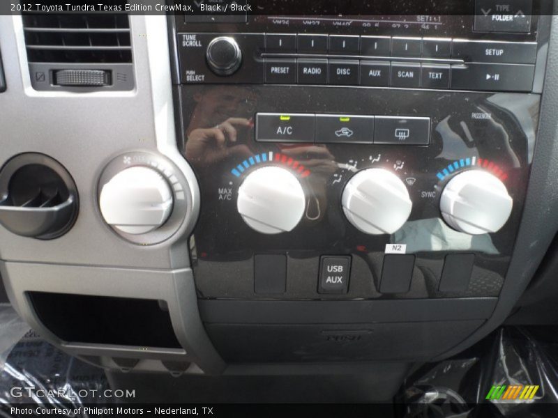 Black / Black 2012 Toyota Tundra Texas Edition CrewMax