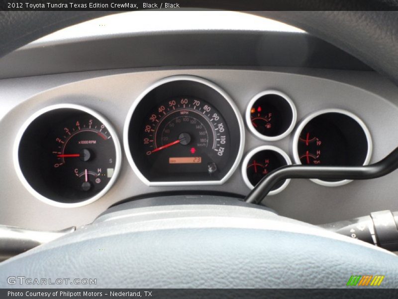  2012 Tundra Texas Edition CrewMax Texas Edition CrewMax Gauges