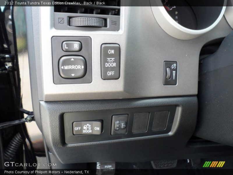 Controls of 2012 Tundra Texas Edition CrewMax