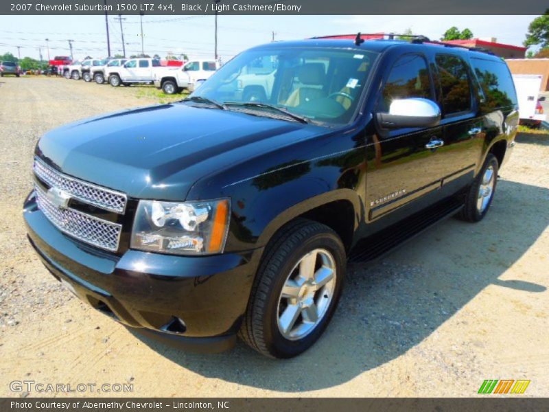 Black / Light Cashmere/Ebony 2007 Chevrolet Suburban 1500 LTZ 4x4