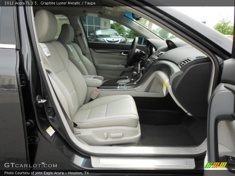 Graphite Luster Metallic / Taupe 2012 Acura TL 3.5