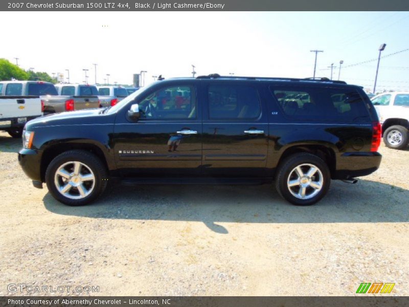 Black / Light Cashmere/Ebony 2007 Chevrolet Suburban 1500 LTZ 4x4