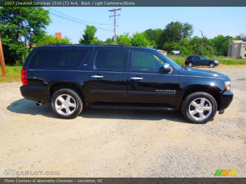 Black / Light Cashmere/Ebony 2007 Chevrolet Suburban 1500 LTZ 4x4