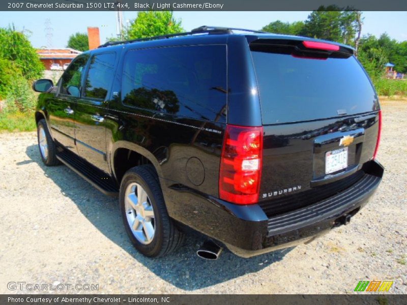 Black / Light Cashmere/Ebony 2007 Chevrolet Suburban 1500 LTZ 4x4