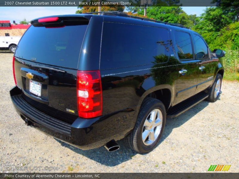 Black / Light Cashmere/Ebony 2007 Chevrolet Suburban 1500 LTZ 4x4