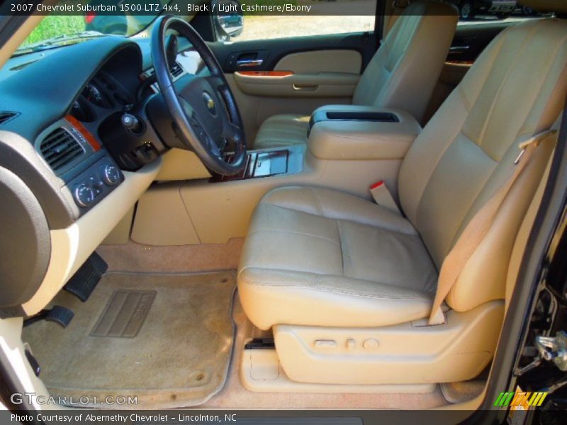 Black / Light Cashmere/Ebony 2007 Chevrolet Suburban 1500 LTZ 4x4