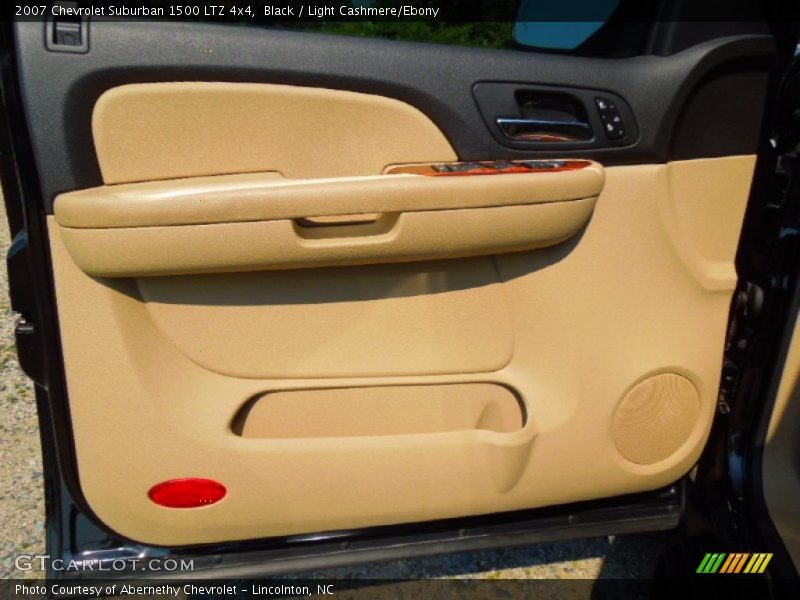 Black / Light Cashmere/Ebony 2007 Chevrolet Suburban 1500 LTZ 4x4