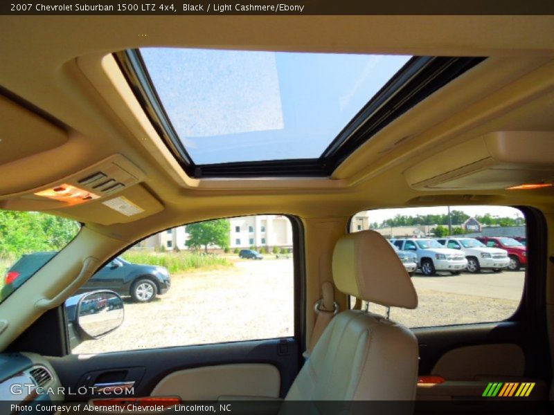 Black / Light Cashmere/Ebony 2007 Chevrolet Suburban 1500 LTZ 4x4