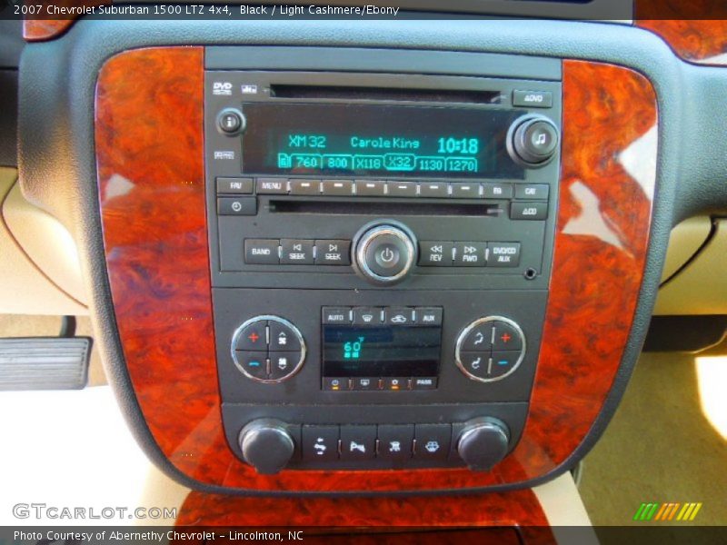 Black / Light Cashmere/Ebony 2007 Chevrolet Suburban 1500 LTZ 4x4