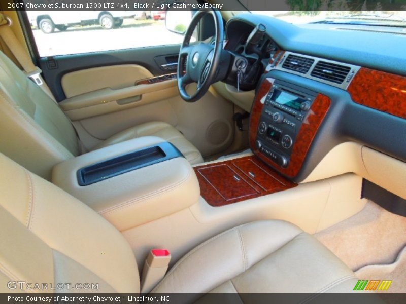 Black / Light Cashmere/Ebony 2007 Chevrolet Suburban 1500 LTZ 4x4