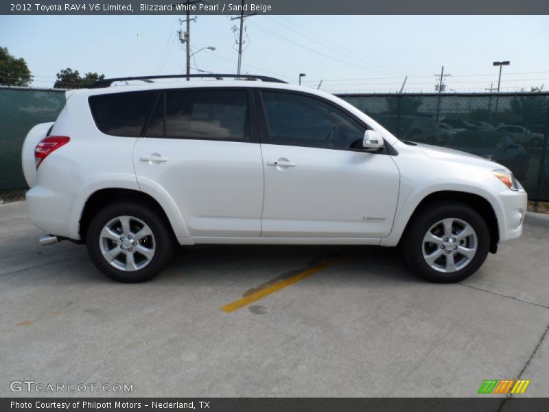  2012 RAV4 V6 Limited Blizzard White Pearl
