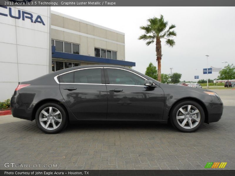 Graphite Luster Metallic / Taupe 2012 Acura TL 3.5 Technology