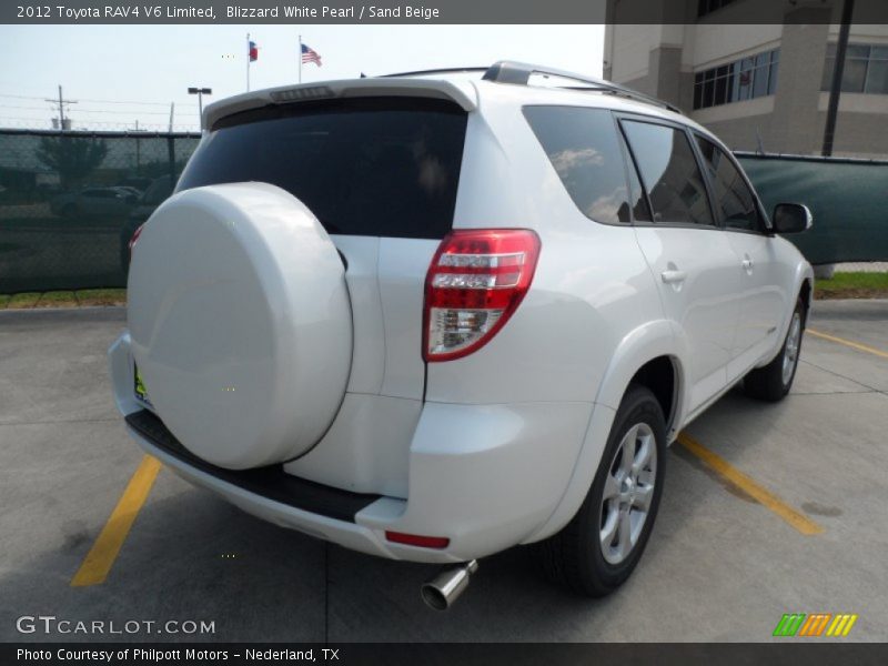  2012 RAV4 V6 Limited Blizzard White Pearl