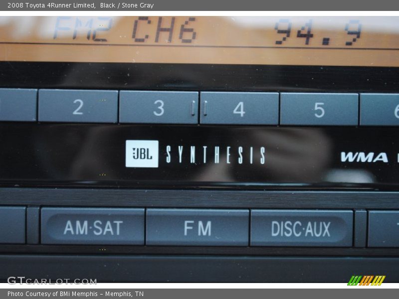 Controls of 2008 4Runner Limited
