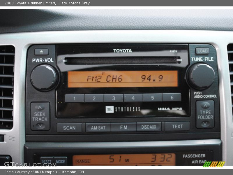 Audio System of 2008 4Runner Limited