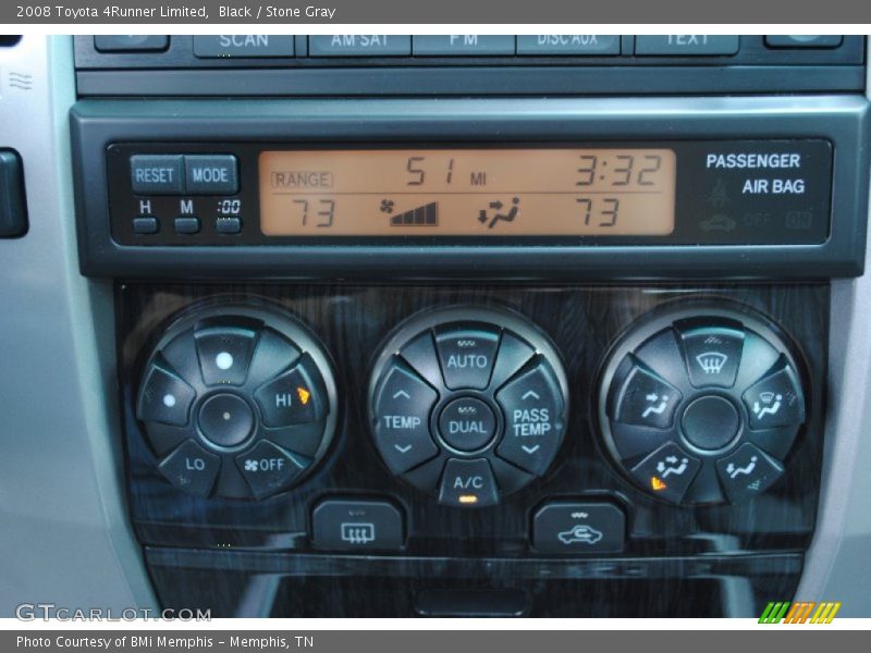 Controls of 2008 4Runner Limited