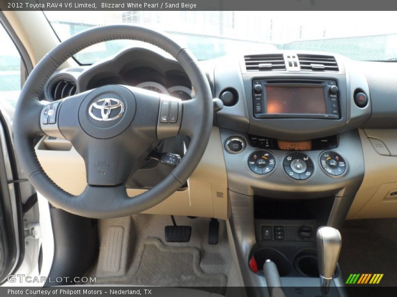 Dashboard of 2012 RAV4 V6 Limited