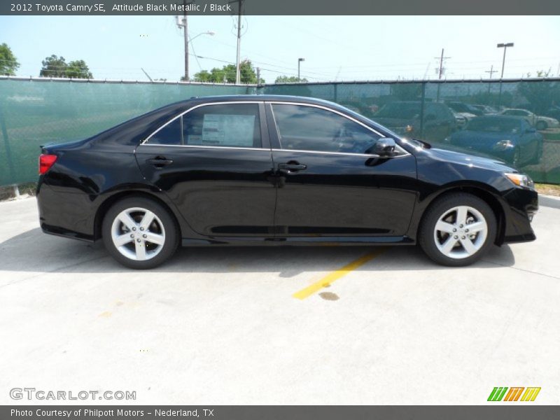 Attitude Black Metallic / Black 2012 Toyota Camry SE