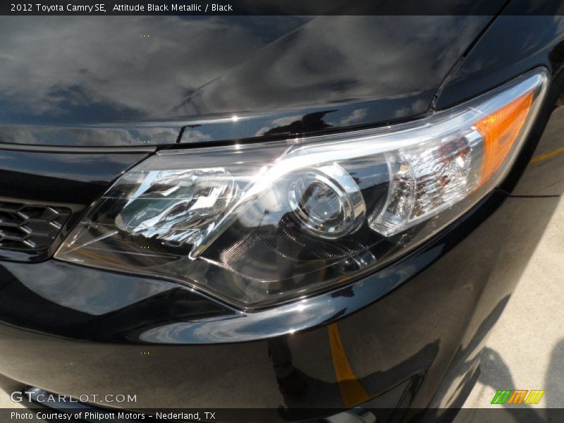 Attitude Black Metallic / Black 2012 Toyota Camry SE