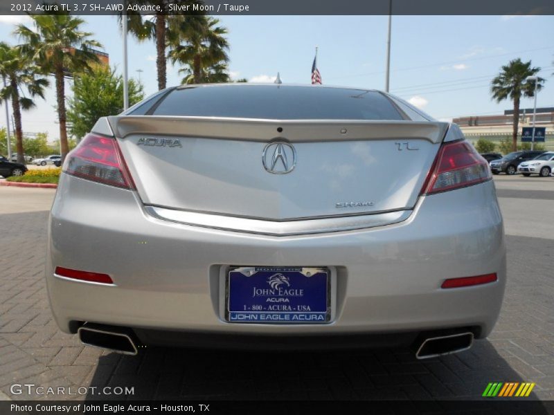 Silver Moon / Taupe 2012 Acura TL 3.7 SH-AWD Advance
