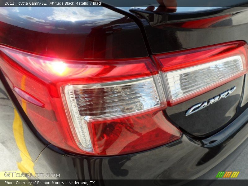Attitude Black Metallic / Black 2012 Toyota Camry SE